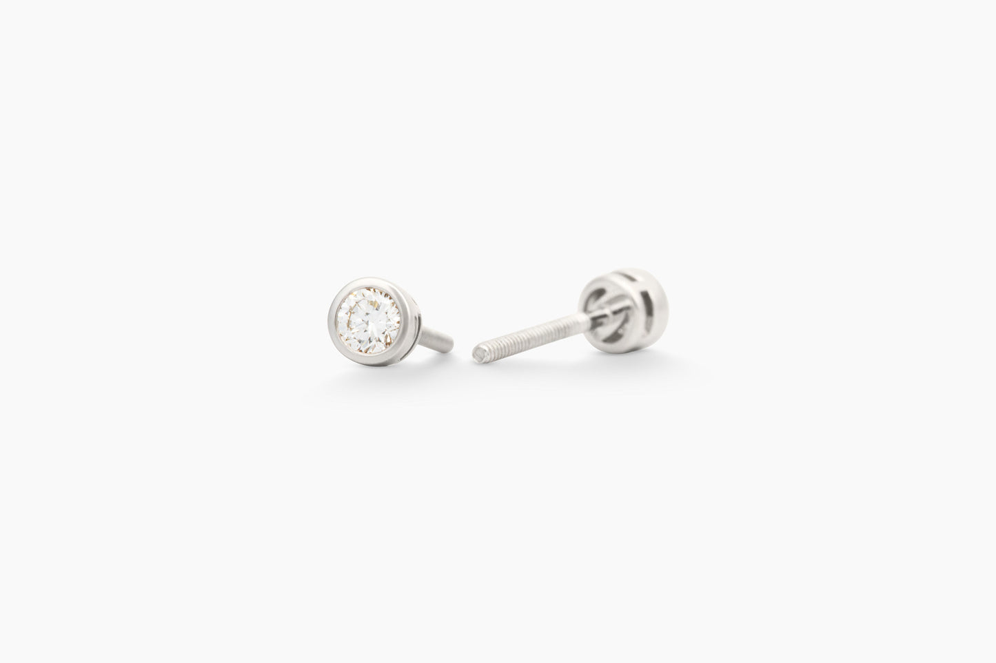 Forever Stud | White Gold Diamond Studs