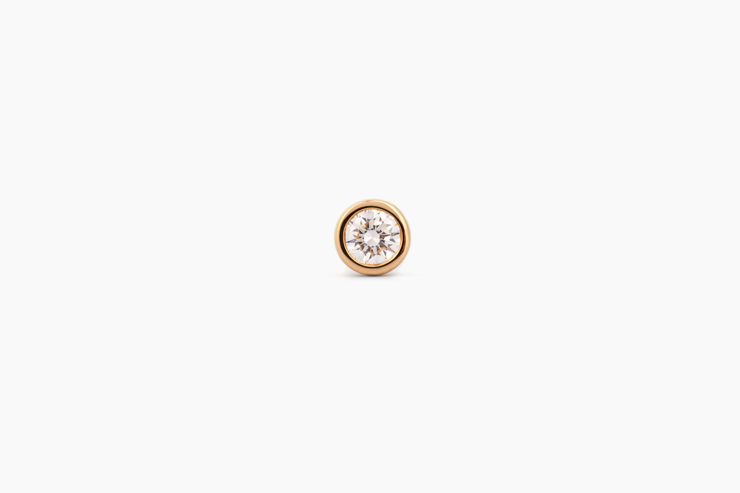 Forever Stud | Yellow Gold Diamond Studs